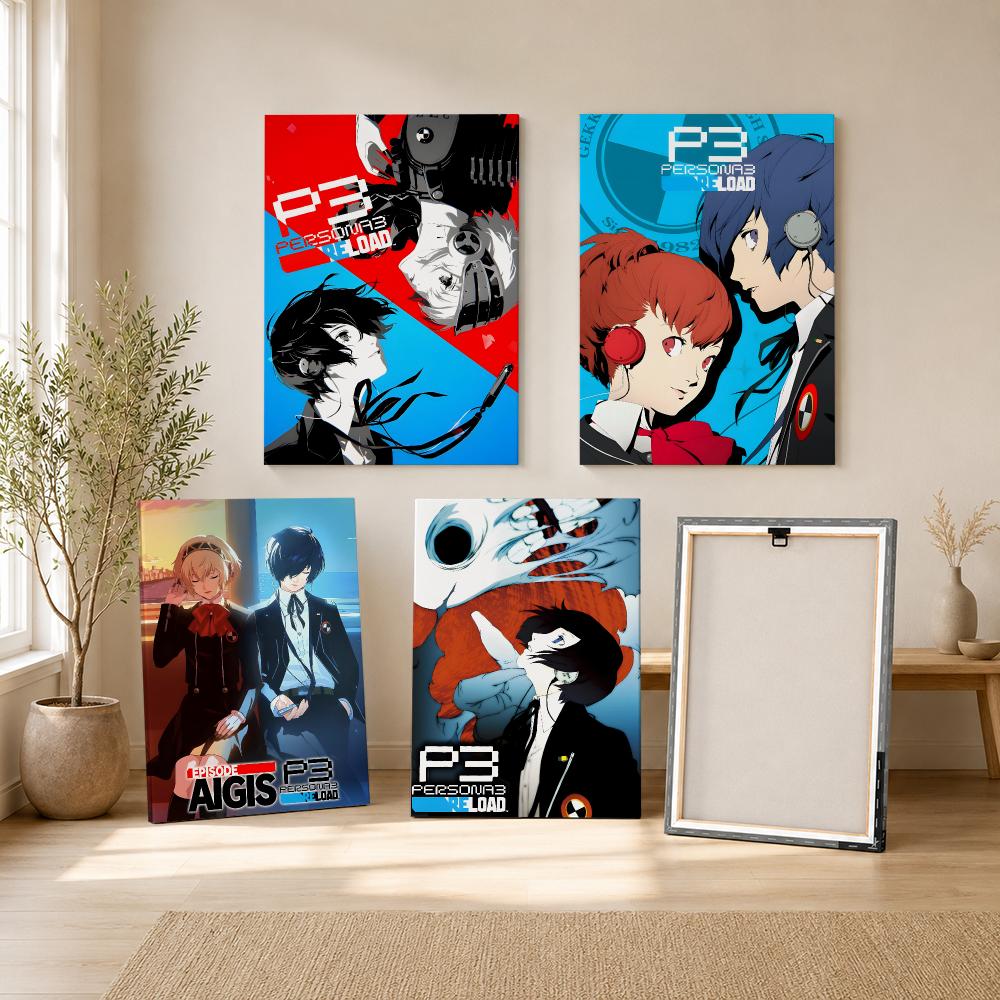 Video Game P-Persona 3 Paintin - đánh giá và giá Canvas Wrap Ready