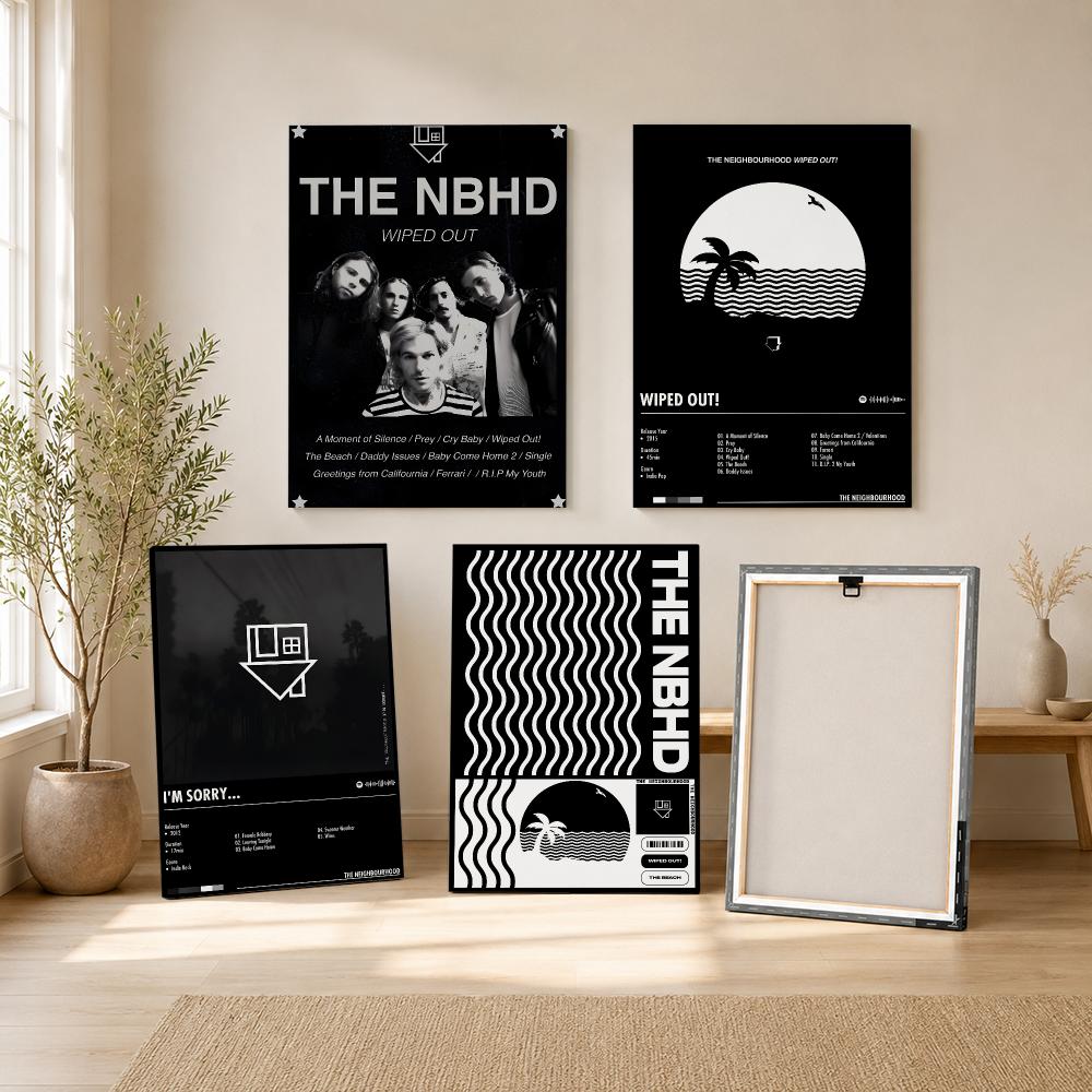 Rock Band The N-Neighborhood P - đánh giá và giá Canvas Wrap Ready