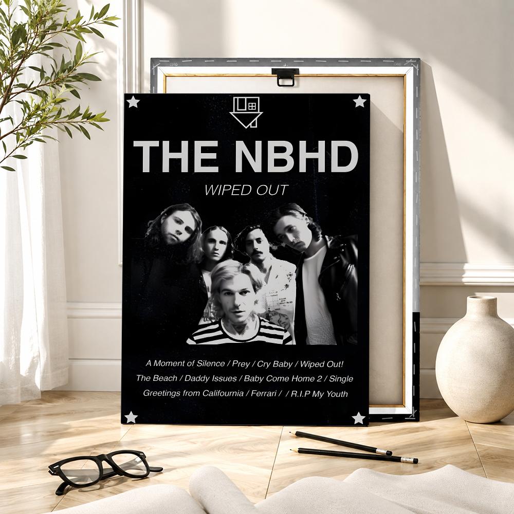 Rock Band The N-Neighborhood P - đánh giá và giá Canvas Wrap Ready