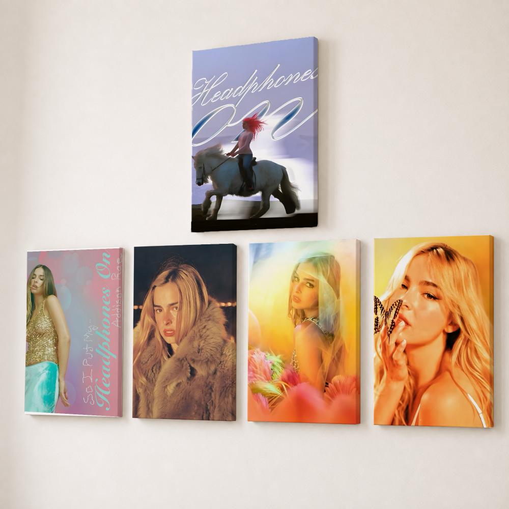 Singer A-addison Rae Painting  - đánh giá và giá Canvas Wrap Ready