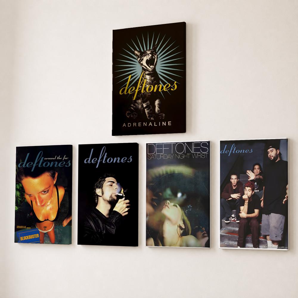 Rock Band D-Deftones Painting  - đánh giá và giá Canvas Wrap Ready