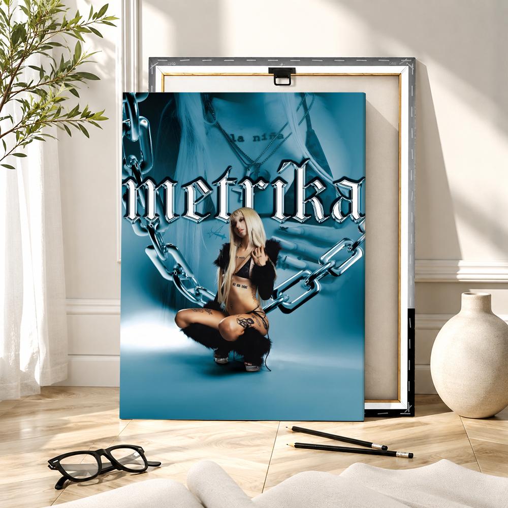 Rapper Singer M-Metrika Painti - đánh giá và giá Canvas Wrap Ready