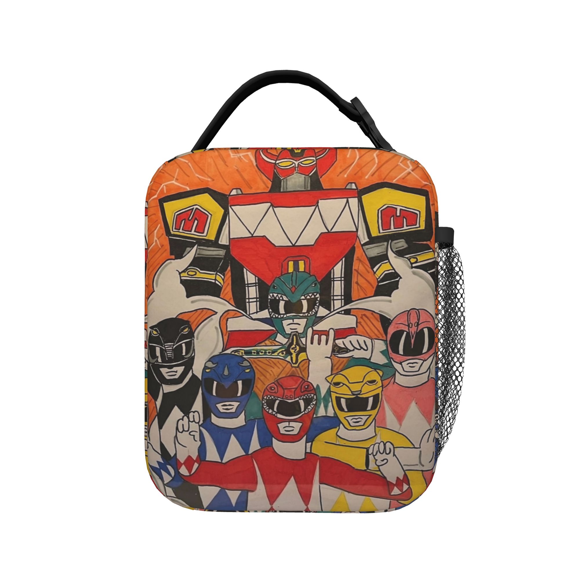 Power Rangers and Megazord Art - đánh giá và giá Tote Bag Sublimation