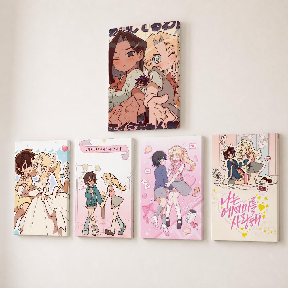 Anime I Love A-Amy Painting Ca - đánh giá và giá Canvas Wrap Ready